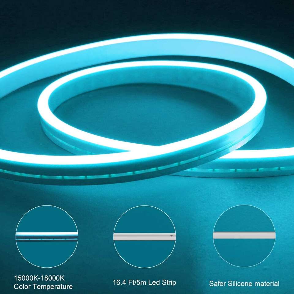 qlear 600 LEDs 5m Blue Rice Lights Pack of 1 - Image 7