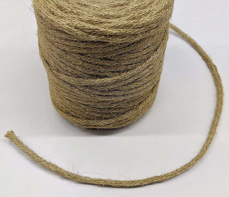 FASHNITY Natural Jute String Rope 8-Ply Sutli | Dori for Crafts and ...