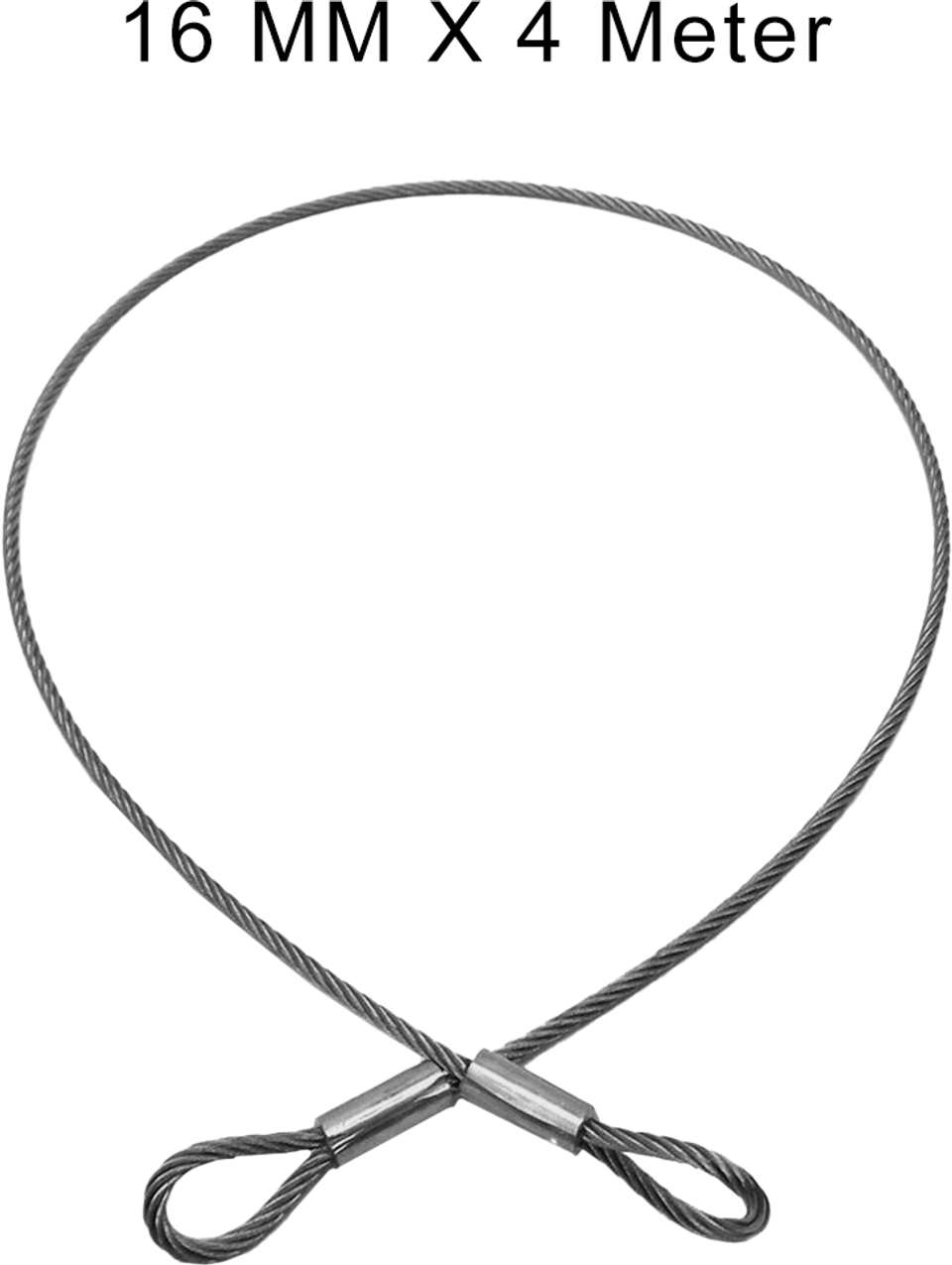 B K Jagan and Co Steel Core Wire Ceiling Rope 16MM X 4 Meter Silver ...