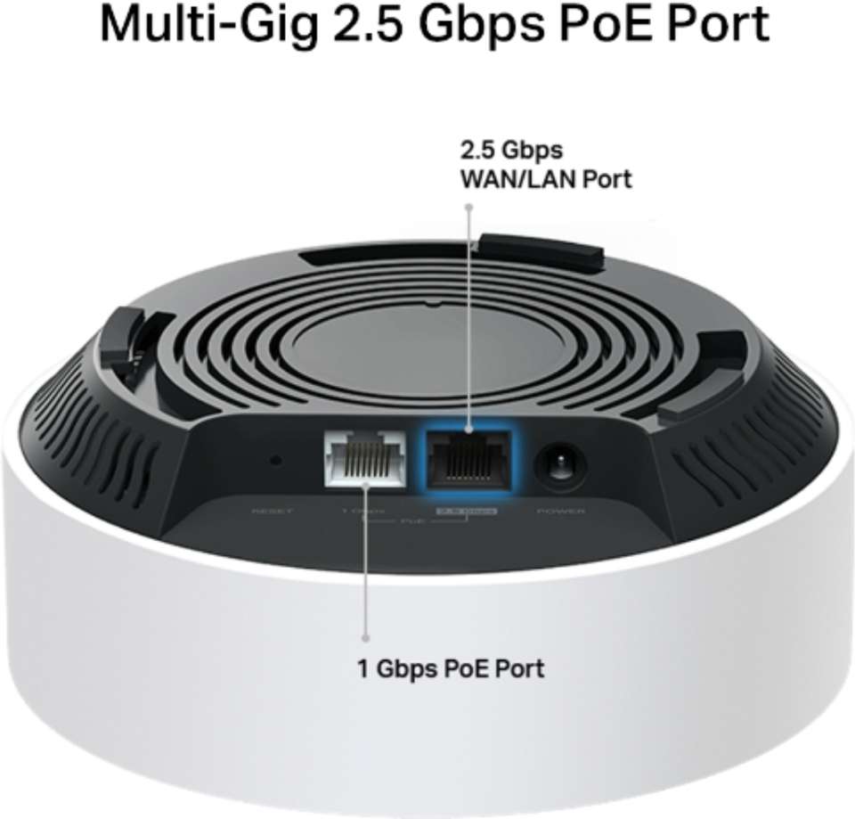 TP-Link Deco X50-PoE(1-pack) Mesh Router 2.4 GHz, 5 GHz 3000 Mbps Wifi ...