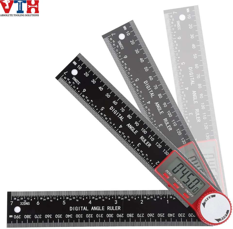 Angle Reader Ruler Flipkart.com | VTH ® Digital Angle Finder Ruler - 7 Inch/200mm ...
