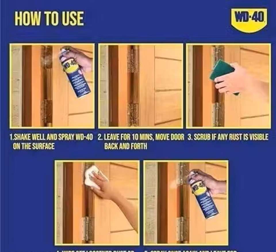 WD40 WD.40 Rust Removal Aerosol Spray Price in Indi…