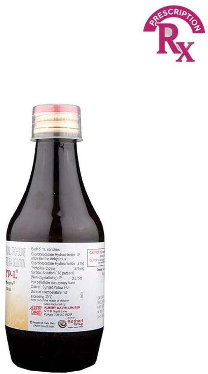 Cyp L Syrup (200 ml) Price in India - Buy Cyp L Syrup (200 ml) online ...