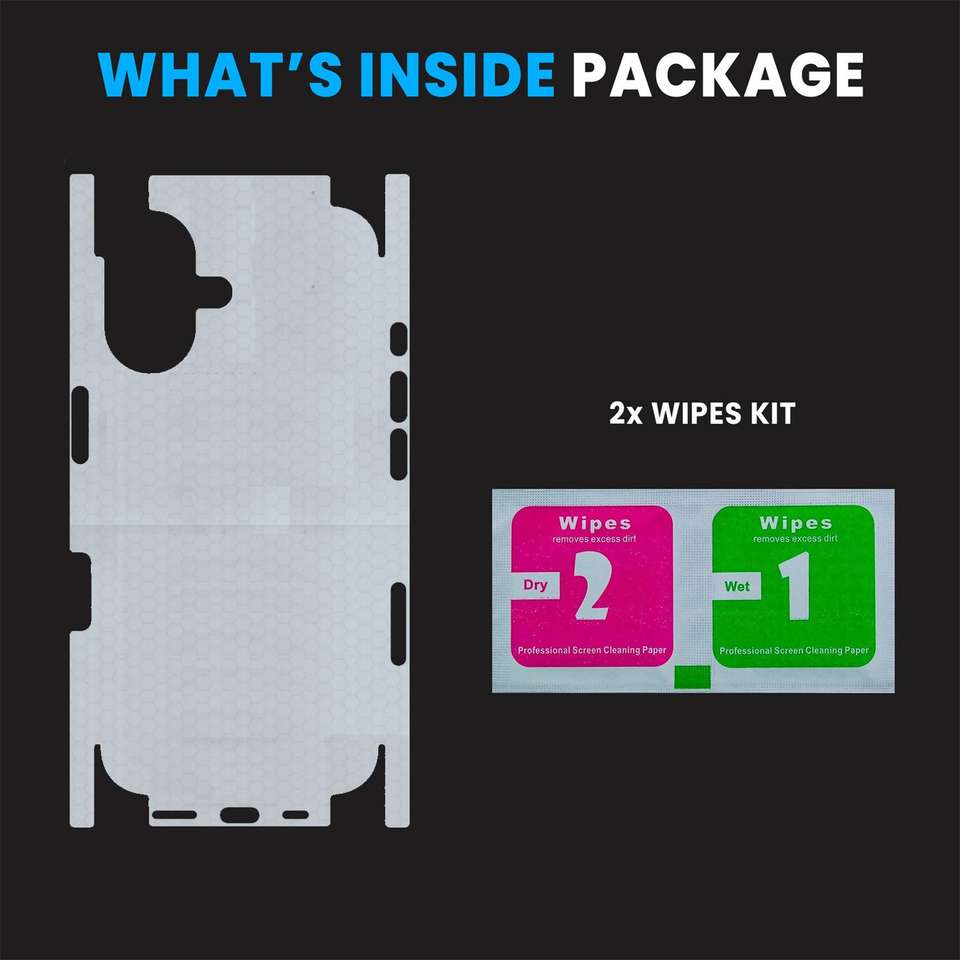 NovaGuard Back Screen Guard for Apple iPhone 18 Pro Membrane with 360 ...