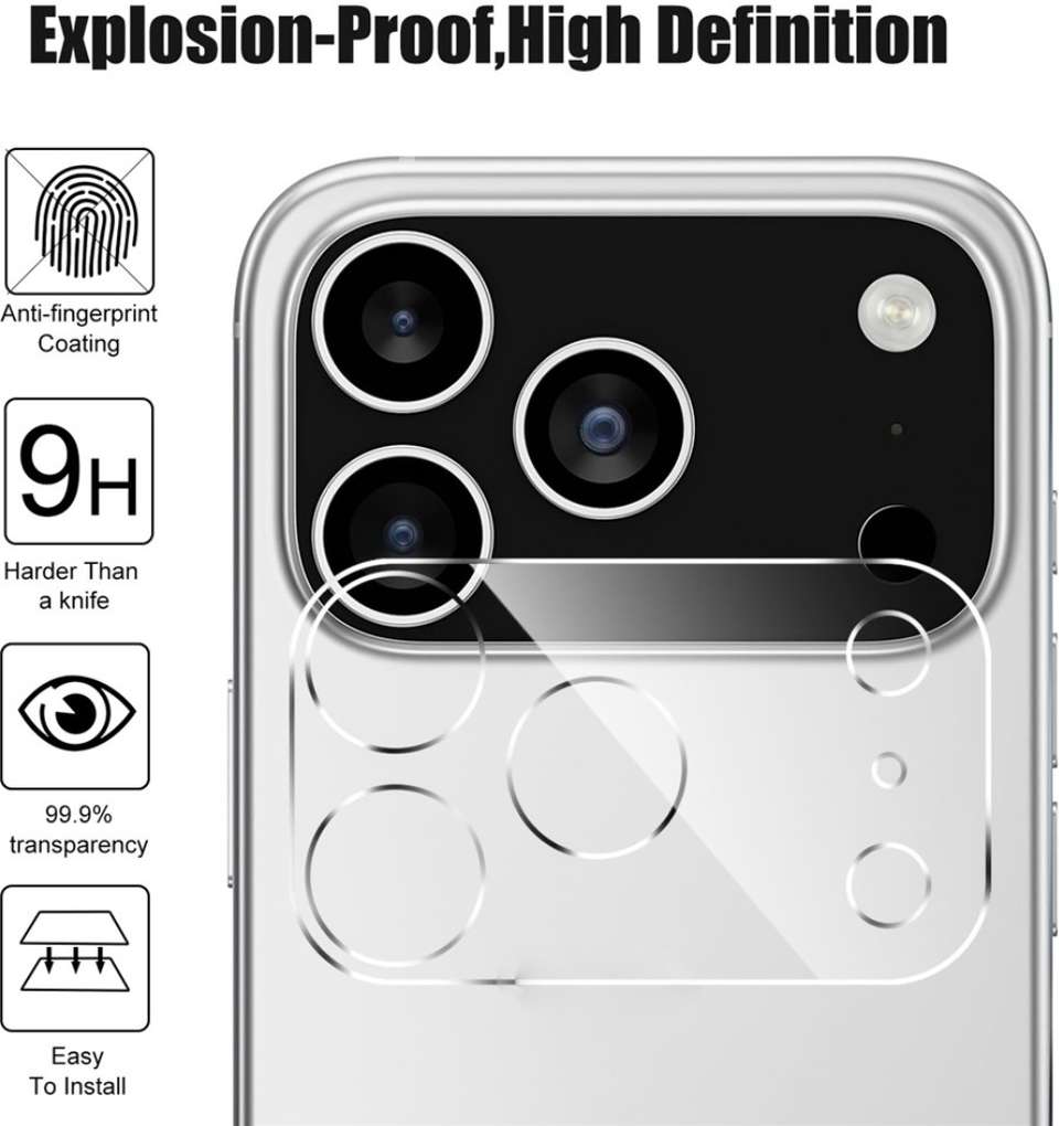 Bai and kaka Camera Lens Protector for Apple iPhone 17 Pro - Bai and ...