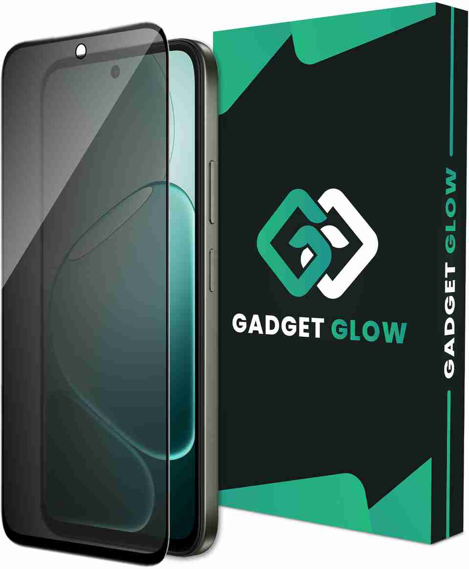 Gadget Glow Edge To Edge Tempered Glass for Oppo A6X 5G, Oppo A6 Pro ...