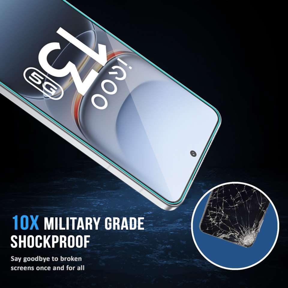 ArmourPro Edge To Edge Tempered Glass for iQOO 13 5G, iQOO 13 ...
