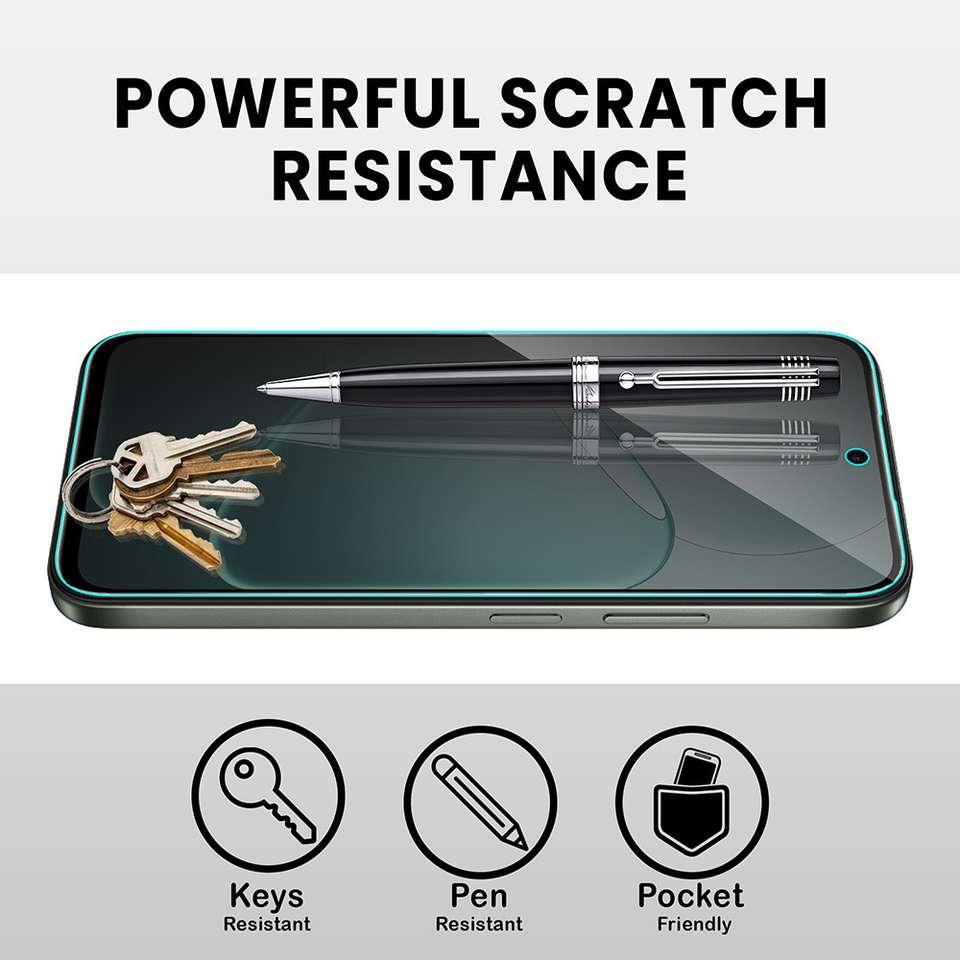 Gadget Glow Edge To Edge Tempered Glass for Oppo A6X 5G, Oppo A6 Pro ...
