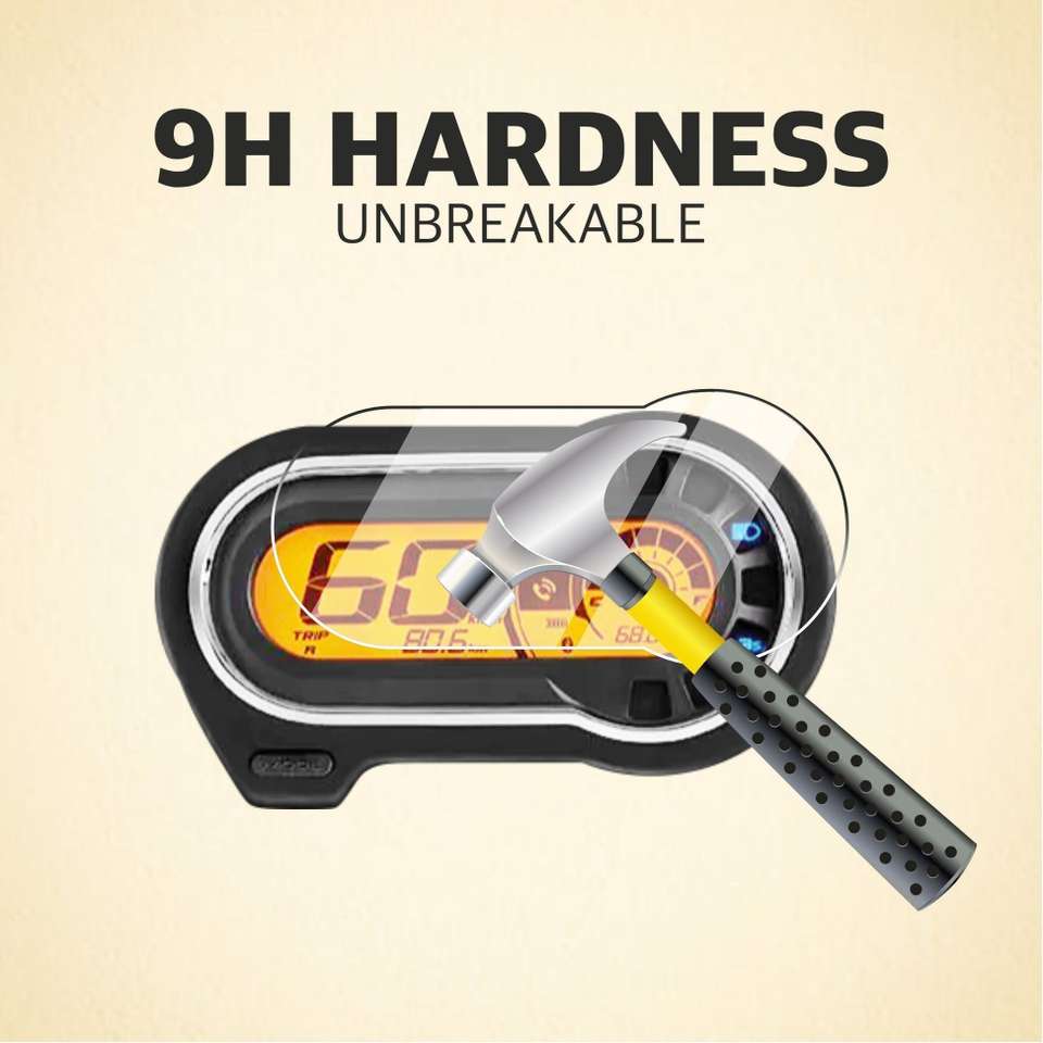 GLAMEECH Screen Guard for Hero Super Splendor Xtec Digital Speed Meter ...