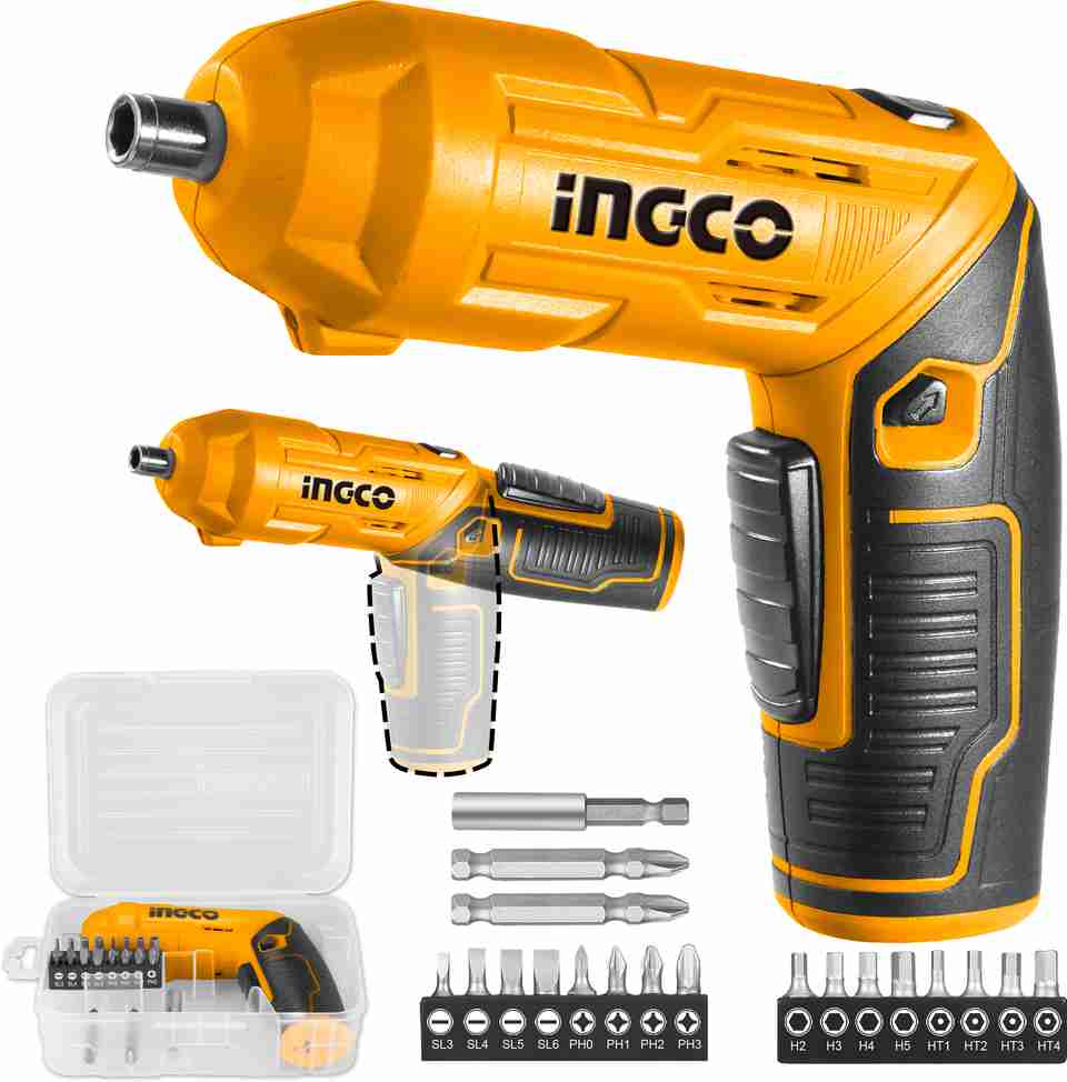INGCO Lithium Ion Cordless Screwdriver CSDLI0442 - Image 6