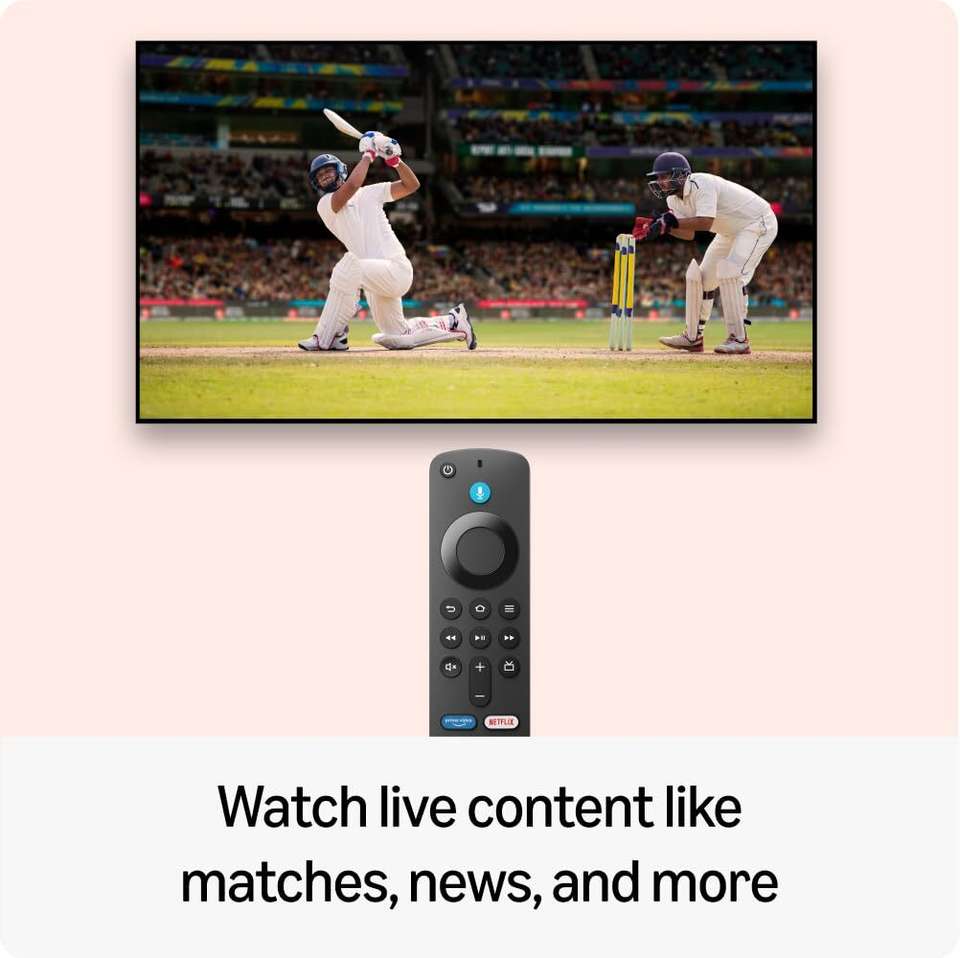 Firetv Stick HD, Alexa Voice Remote with TV power & volume controls ...