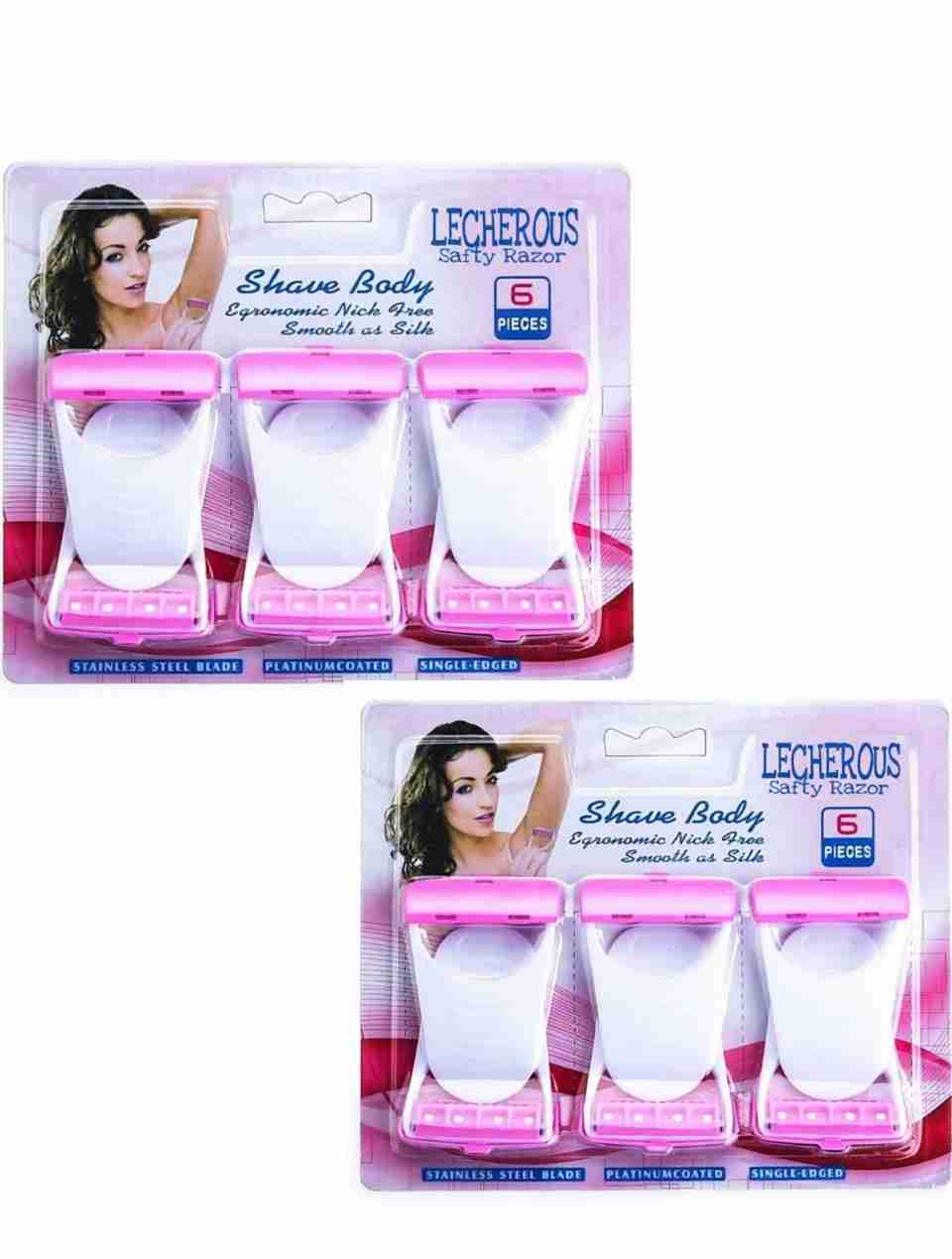 Lecherous Care Disposable Shave Body Razor Hair Removing Razor for ...