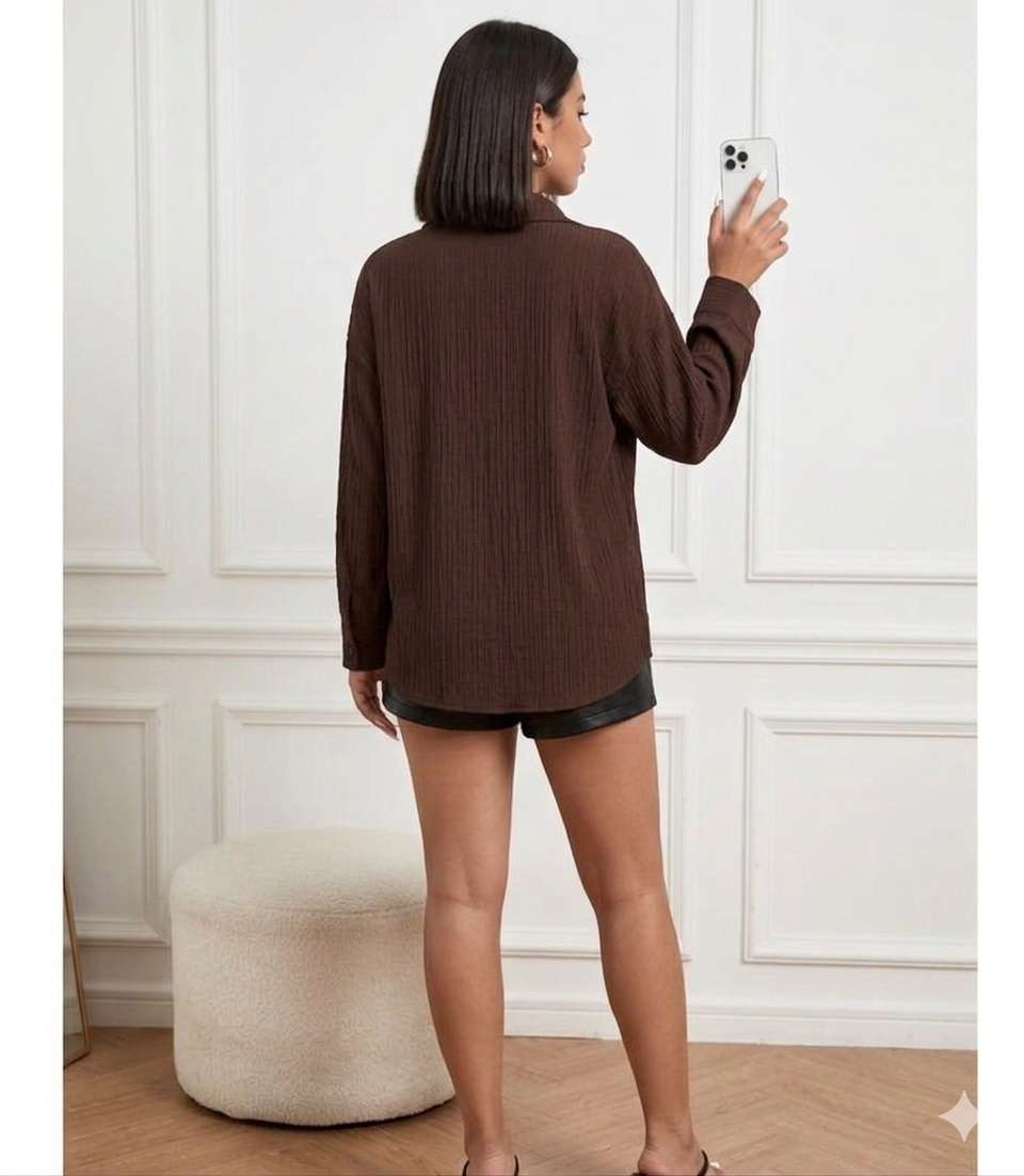 Myka Women Relaxed Fit Casual Shirt - Image 7