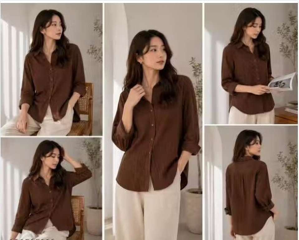 Myka Women Relaxed Fit Casual Shirt - Image 8