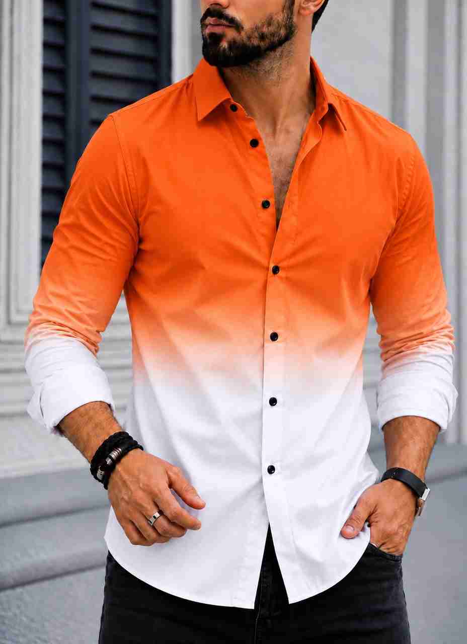 Setting Graph Icon SH FSN Men Dyed/Ombre Party Multicolor Shirt - Buy SH FSN Men Dyed ...