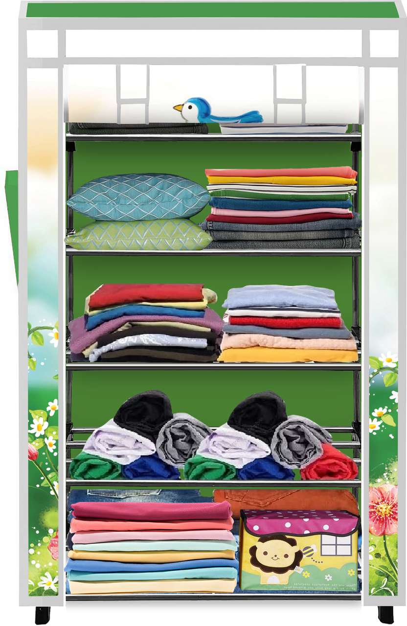 Entry Key Rack Modern TheNextStore 5 Tier Foldable Shoe Rack – Space Saver, Universal for ...