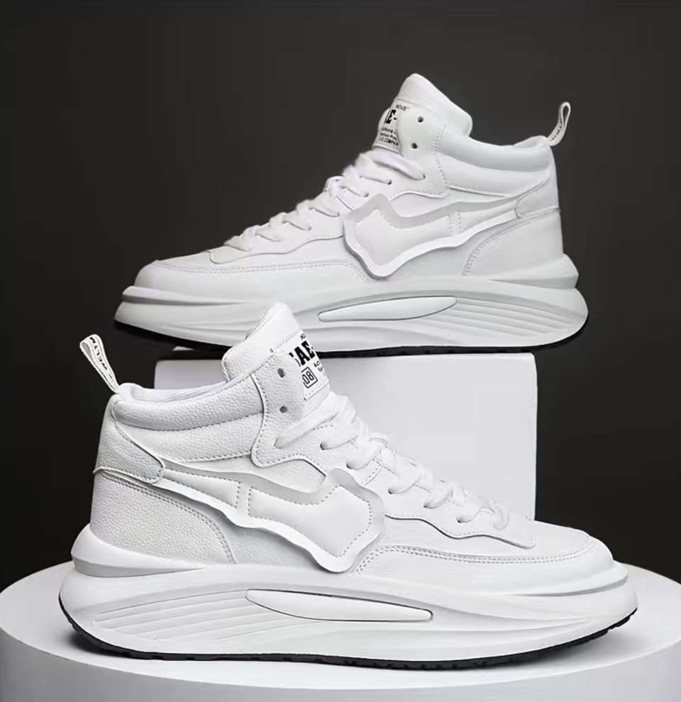 Labbin Casual White Sneakers for Boys and Men - Image 7