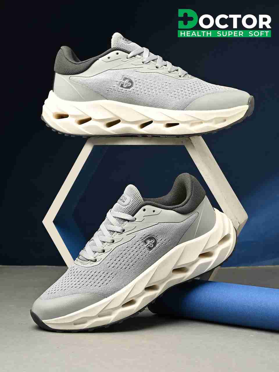 Doctor Health Super Soft Men Running Shoes | Soft Cushion Comfort ...