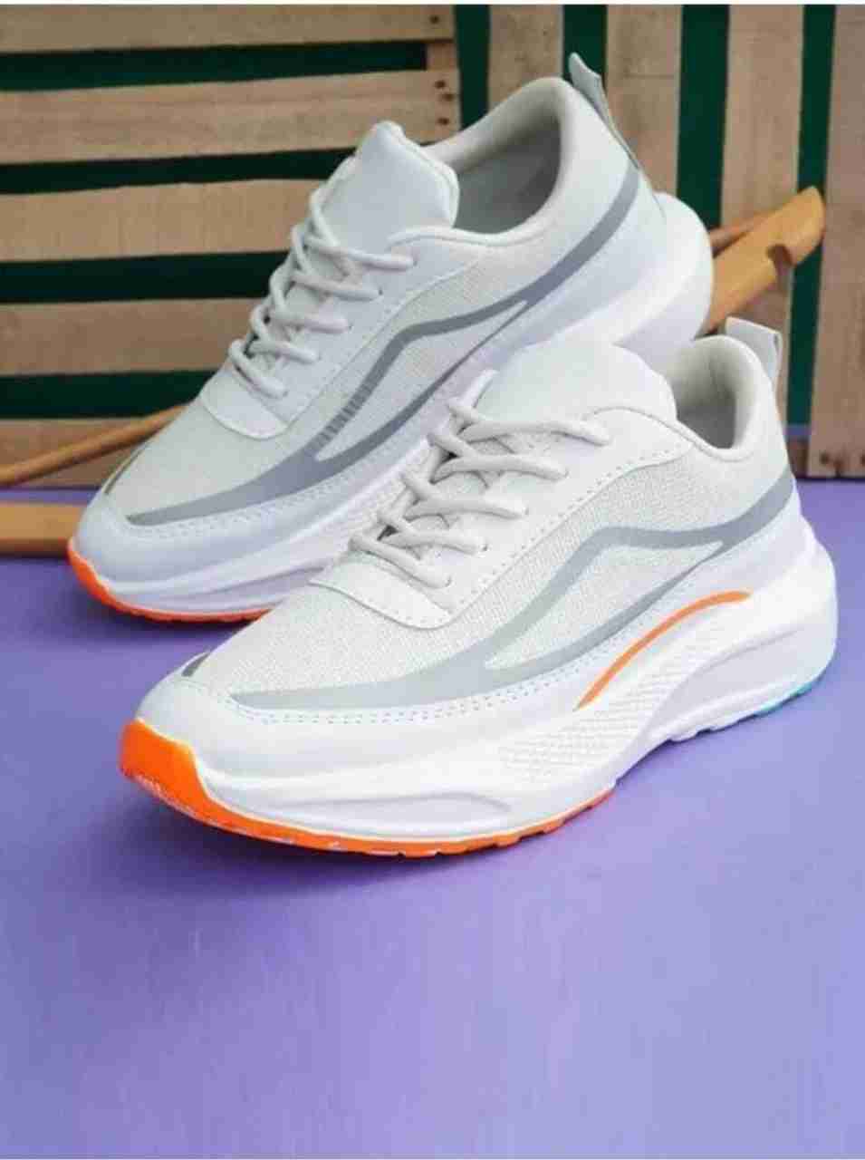 BLUVYN White Men's Running Shoes - Image 6