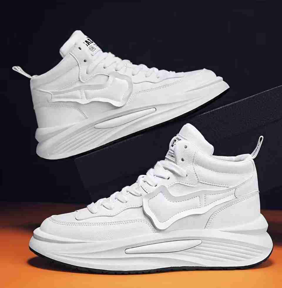 Labbin Casual White Sneakers for Boys and Men - Image 5