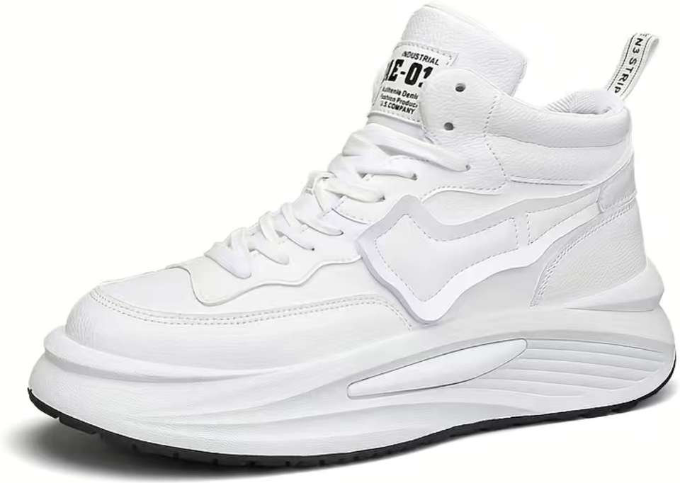 Labbin Casual White Sneakers for Boys and Men - Image 8