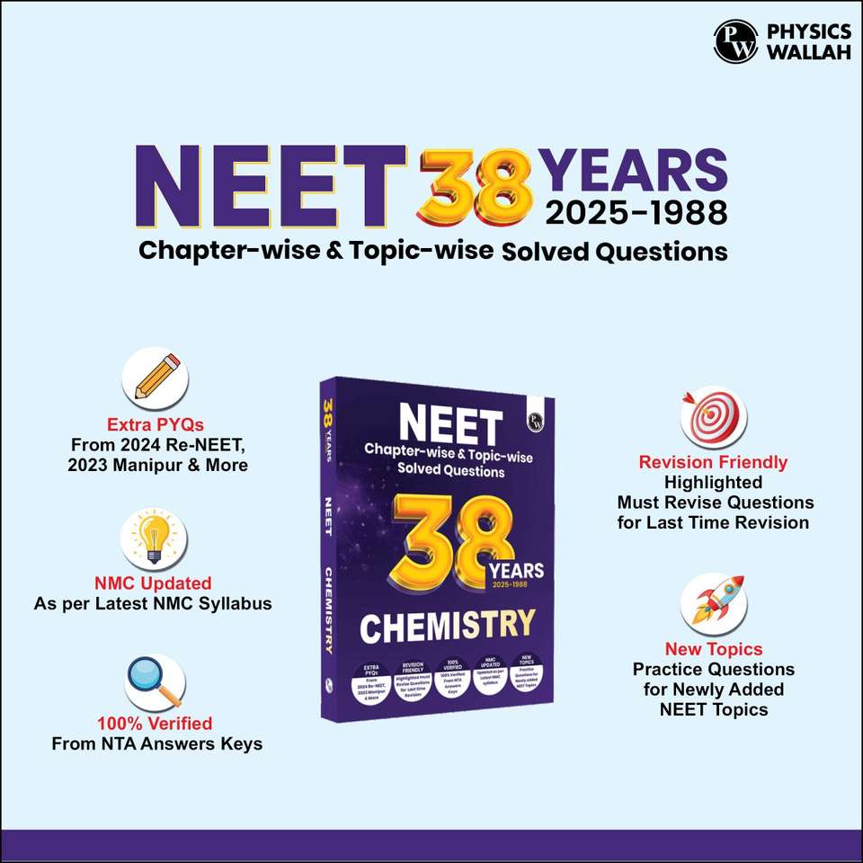 ( OLD EDITION ) PW 38 Years NEET Previous Year Solved Question Papers ...