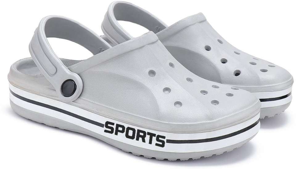 BERSACHE Men Clogs Sandal Grey 9 - Image 8