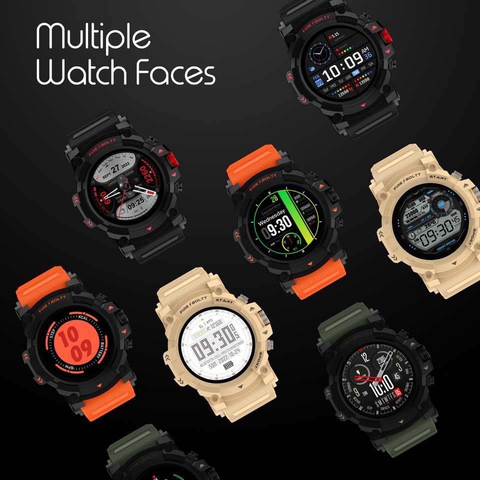Fire-Boltt Expedition GPS Inbuilt, Bluetooth Calling 35.3mm (1.39 ...