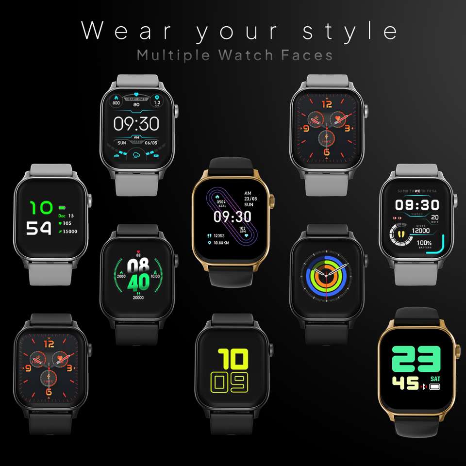 Fire R Icon Fire-Boltt Rise Bluetooth Calling 47mm (1.85) & Rotating Crown, 123 ...