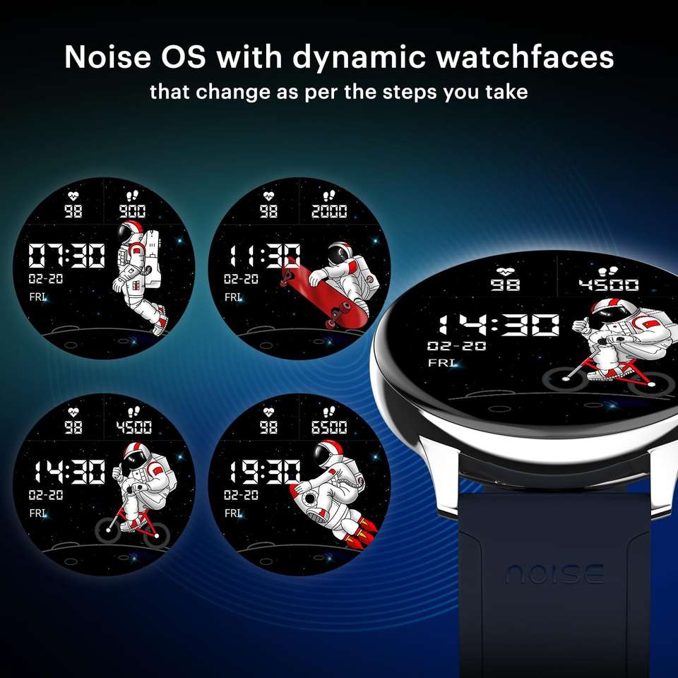 Noise Vortex Plus, 1.46'' AMOLED Display, BT Calling, Sleek Metal ...