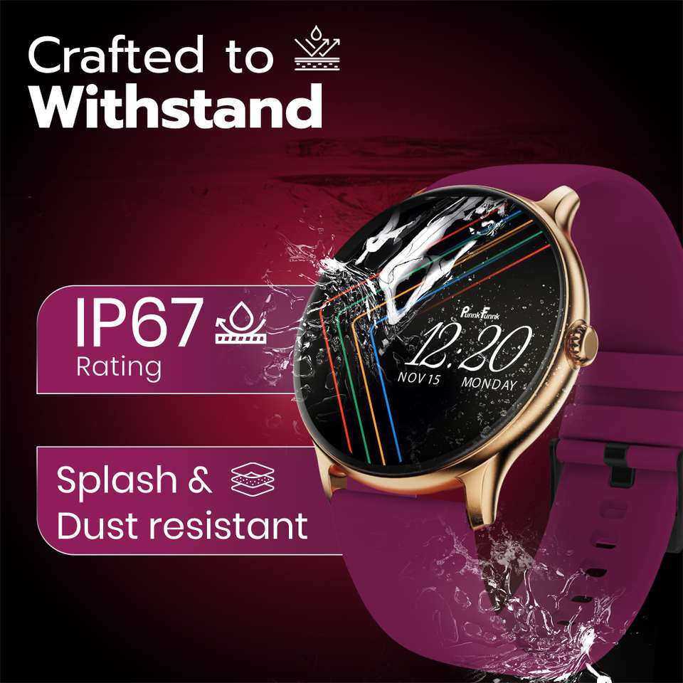PunnkFunnk Active-2 Pro Round Dial Smartwatch 1.49