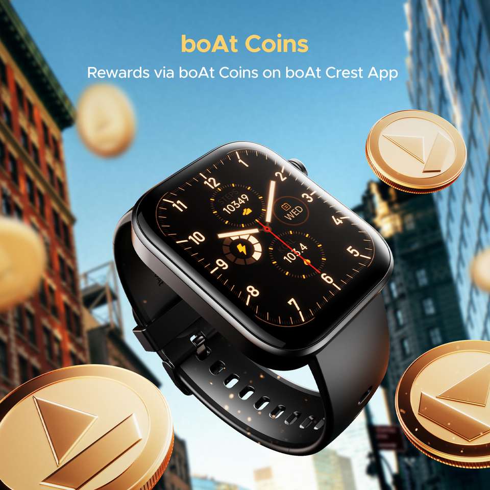 Bot Smartwatch boAt Storm call 3 w/TBT Navigation,Watch Face Studio,1.83''(4.6 cm)HD ...
