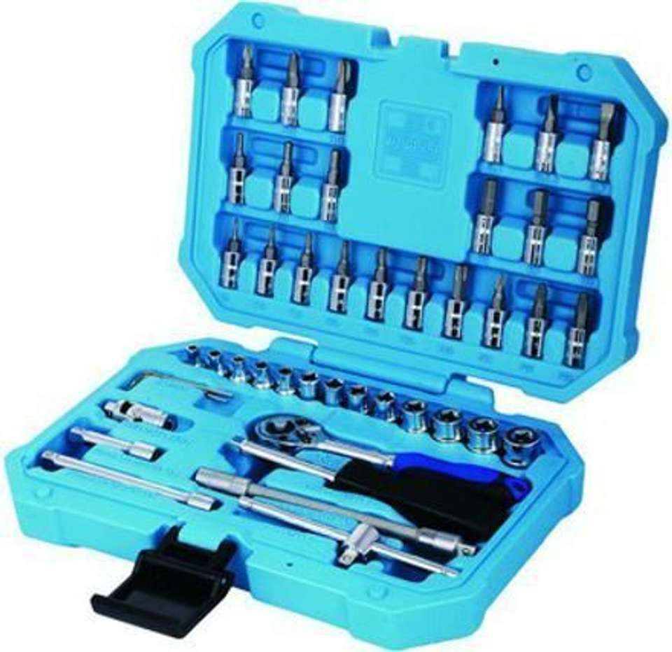 Socket Set Sa46 TAPARIA 1/4 SQ DR 46PCS SA46 Socket Set Price in India - Buy TAPARIA 1/ ...