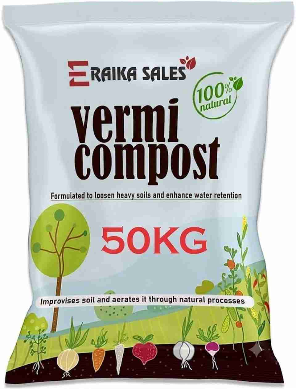 VERMI COMPOST 100% certified organic compost Fertilizer Price in India ...