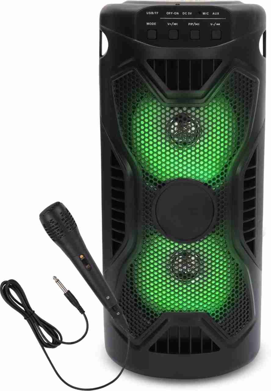 noxxo Rockstar 10 Hours Playtime FM USB AUX BT KARAOKE MIC RGB - Image 6