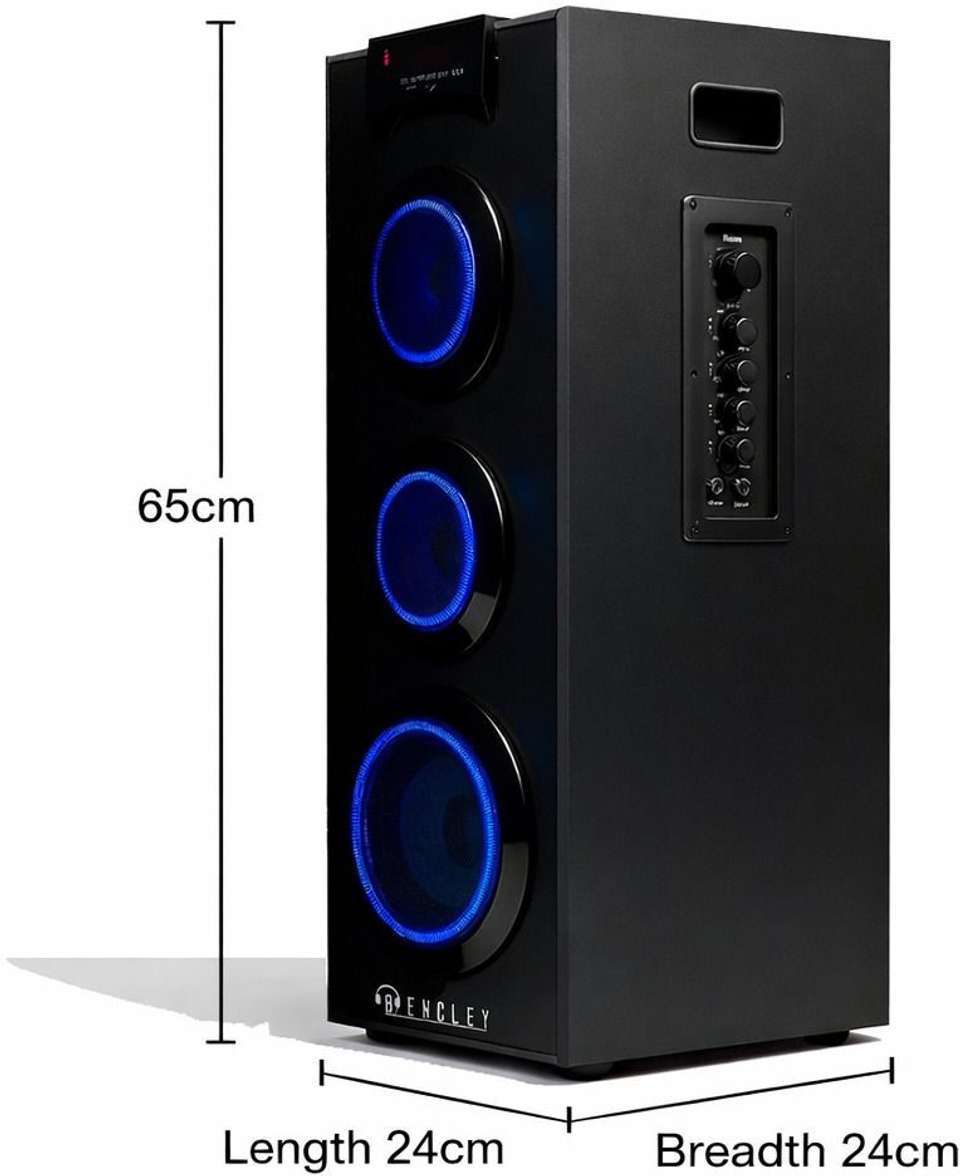 Bencley SUPERME 195W Bluetooth Tower Speaker (Black) - Image 9