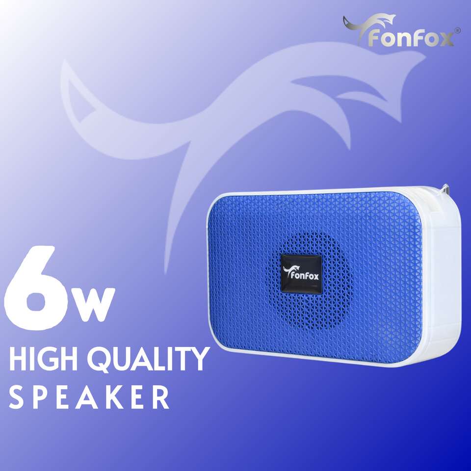 fonfox Mini Wireless Portable Bluetooth Speaker - Image 8