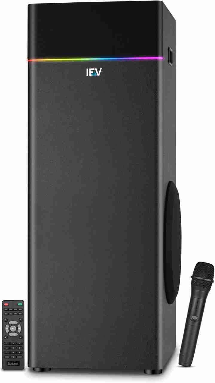 IEV G-6 100W Bluetooth Tower Speaker Black - Image 6