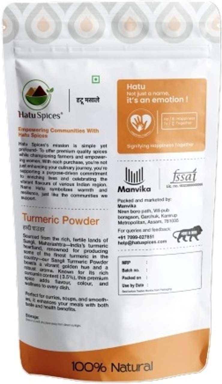 HatuSpices Byadgi Chilli, Turmeric & Cumin Powder Combo Pack Price in ...