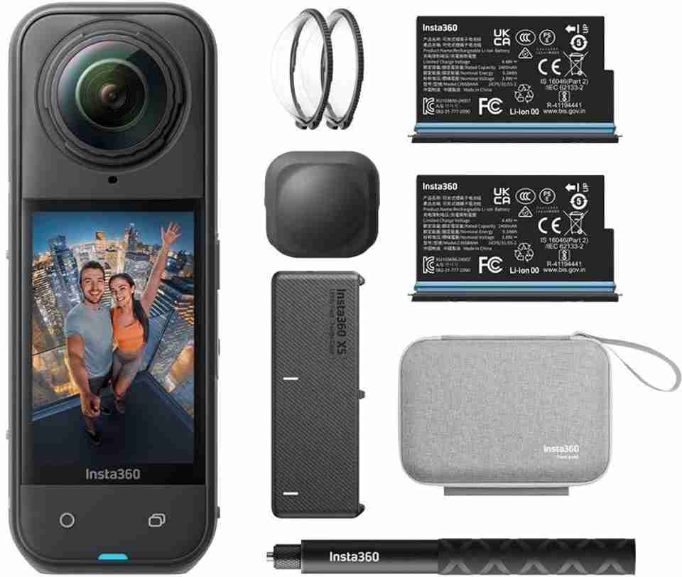Insta360 X5 Essentials Bundle Sports Action Camera Black - Image 8