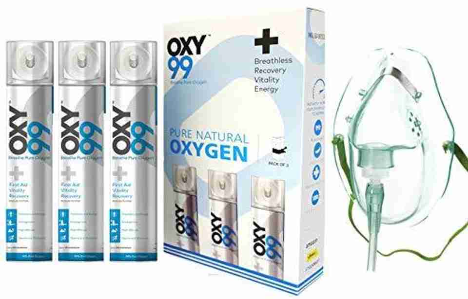 OXY99 cylinder pure Portable Oxygen Can Price in India - Buy OXY99 ...