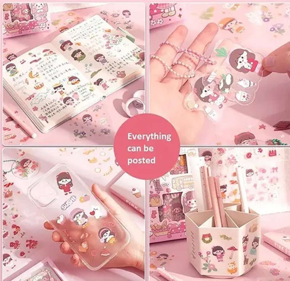 ydmart 15 cm KAWAII CUTE ANIMI STICKERS FOR DIY CRAFT CARTOON STICKERS ...