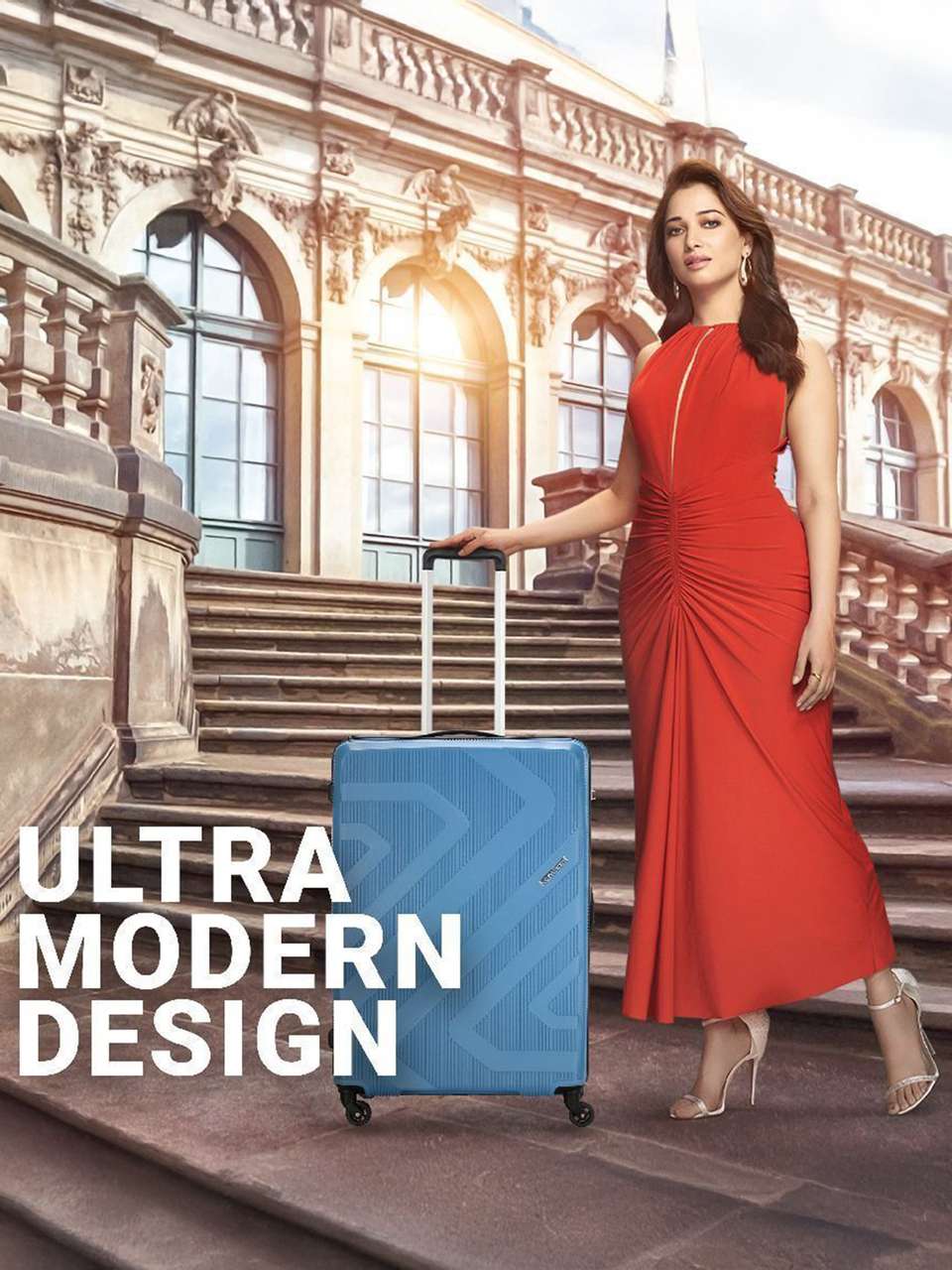 Setting Icon Ash Color Kamiliant by American Tourister Combination Lock-Kiza Cabin Suitcase 4 ...