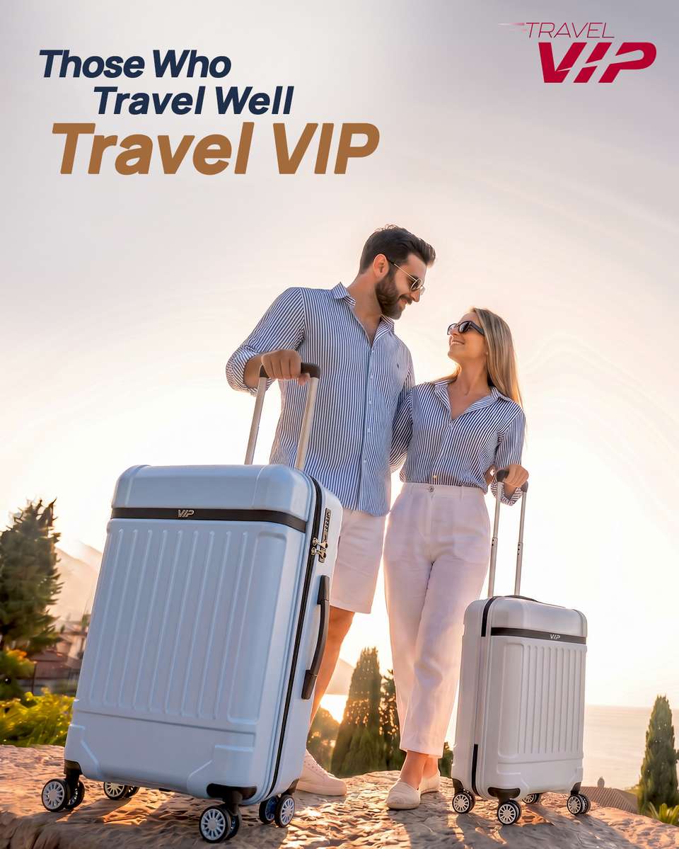 VIP Large Check-in Suitcase 74 cm 8 Wheels - Image 9