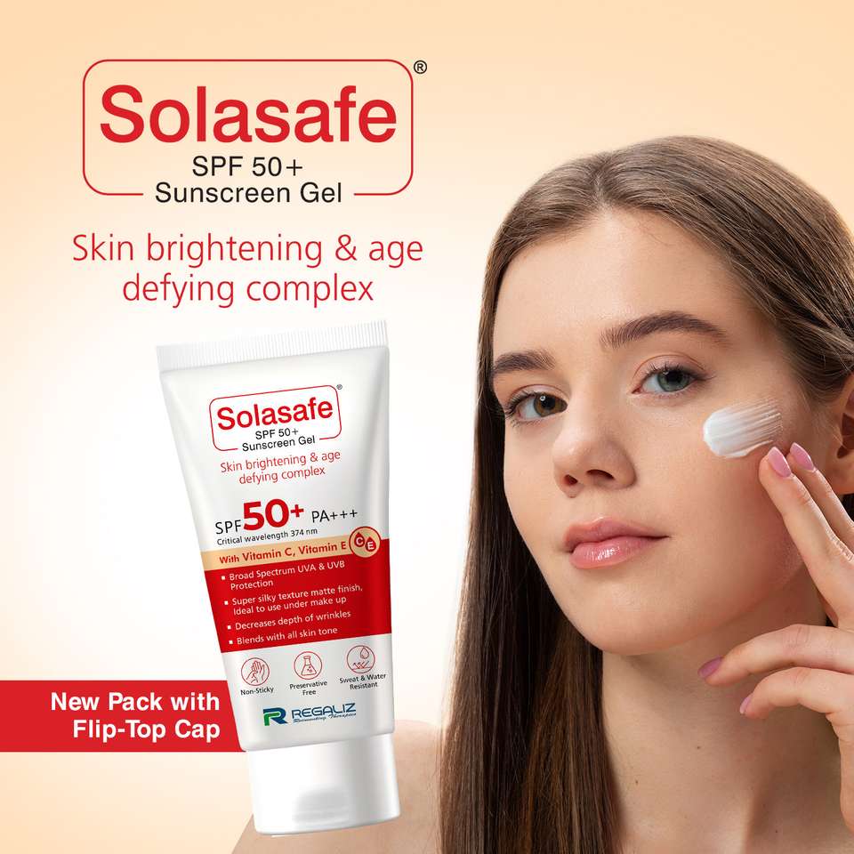 solasafe Sunscreen - SPF 50 PA+++ Silicone Sunscreen Gel - Price in ...