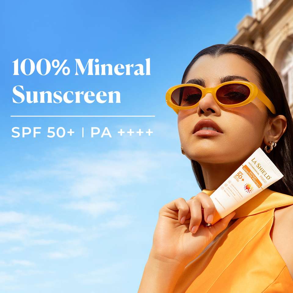Spf Filter La Shield Sunscreen - SPF 50+ PA+++ Fisico SPF 50+ & PA+++ Mineral ...