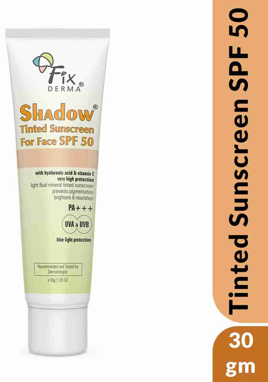 Fixderma Sunscreen SPF 50 PA+++ Shadow Tinted 30g - Image 6