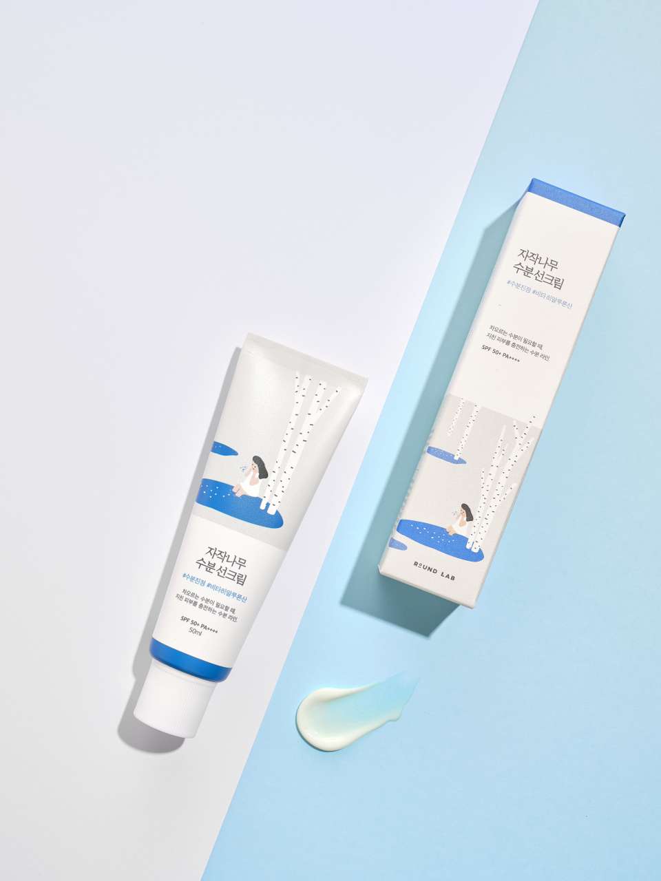 Round LAB Sunscreen - SPF 50+ PA++++ Birch Juice Moisturizing Sunscreen ...