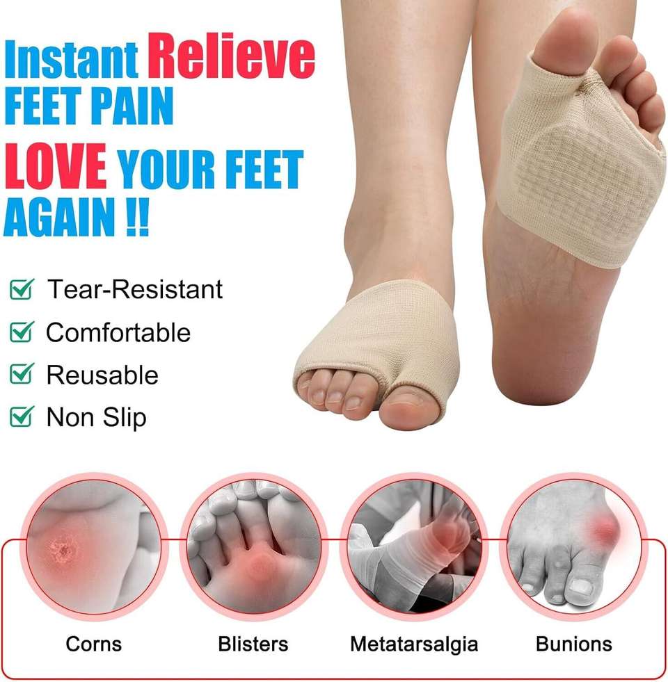 Metasail Buy Belanto Metatarsal Forefoot Pad for Women&Men,Pain Relief,Comfortable ...