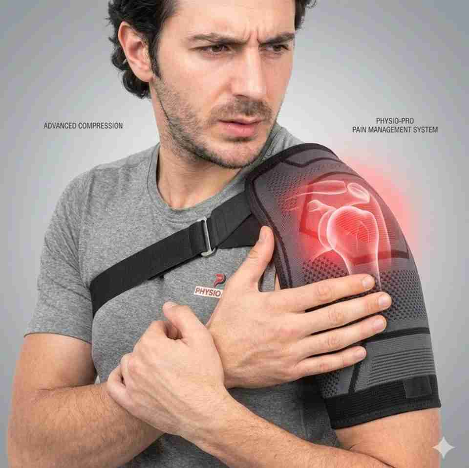 SAWARIYAFASHION Adjustable Shoulder Pain Relief with PowerKnit ...